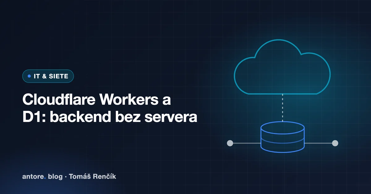 Ilustračný obrázok k článku: Cloudflare Workers a D1: backend bez servera