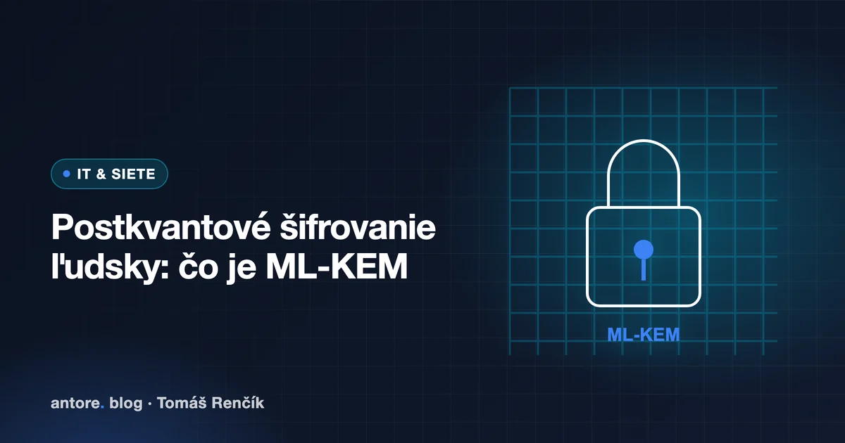 Illustration for the article: Postkvantové šifrovanie ľudsky: čo je ML-KEM