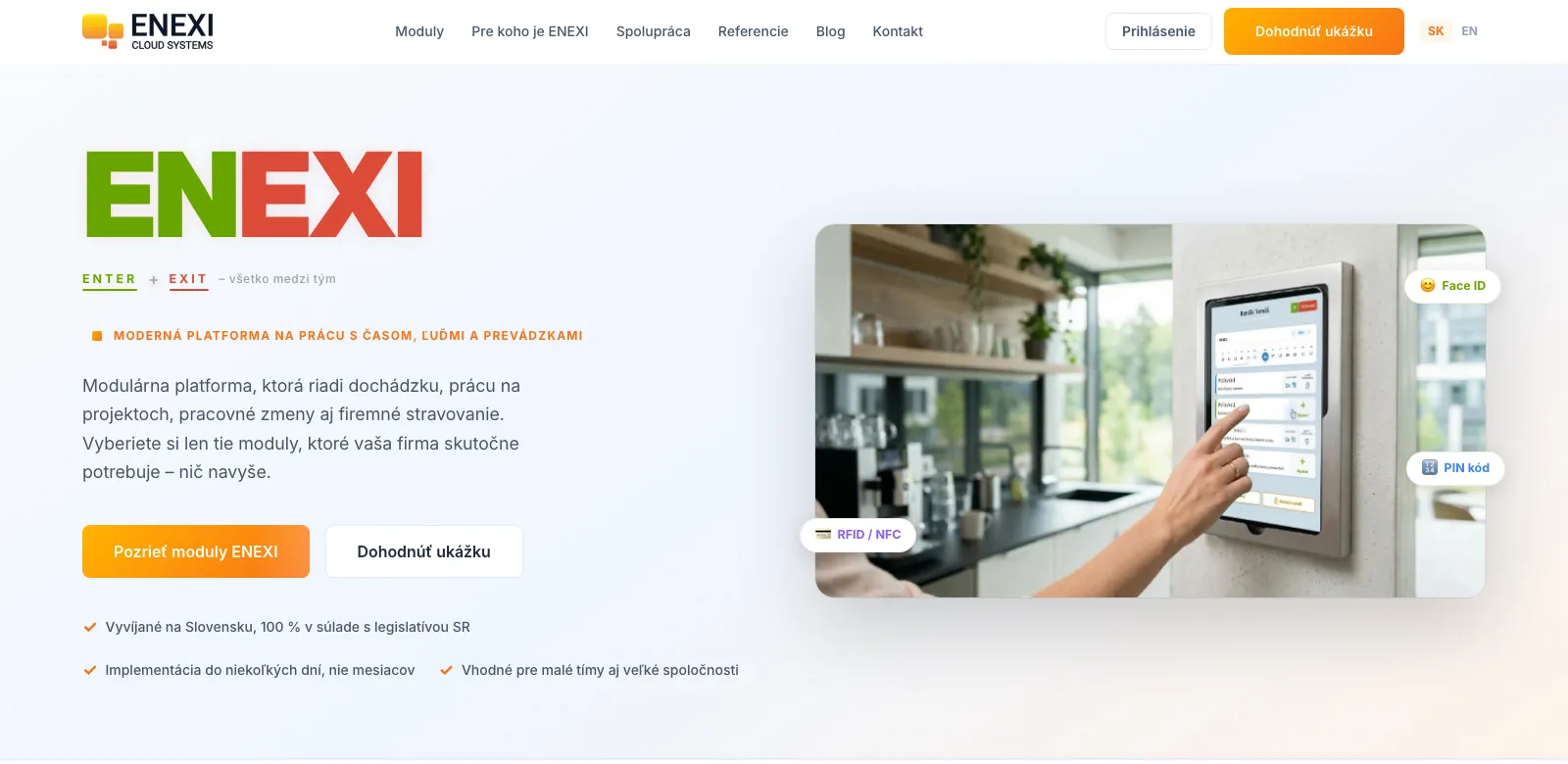 Platform website — ENEXI